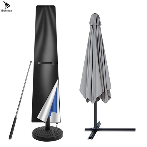 Waterproof straight parasol - waterproof,