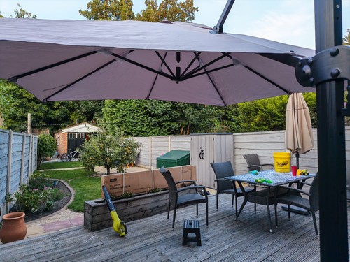 3x3m roman parasol - 3x3m,