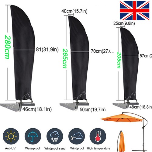 Heavy duty parasol banana - parasol,