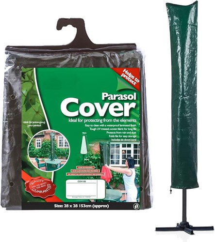Waterproof parasol cover green - cover,