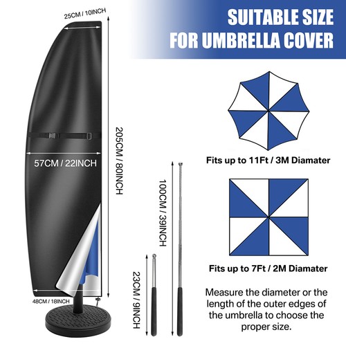 205 garden parasol - cm, cover