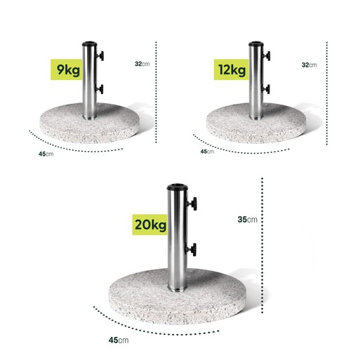 Keplin parasol base - keplin,