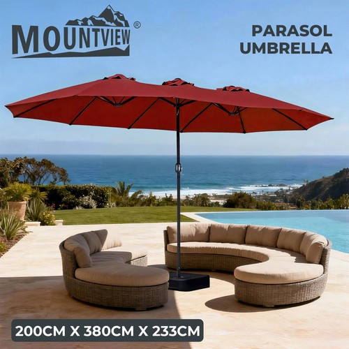 Mountview large parasol patio - mountview,