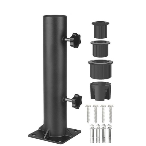 Umbrella base mounting - base, bracket